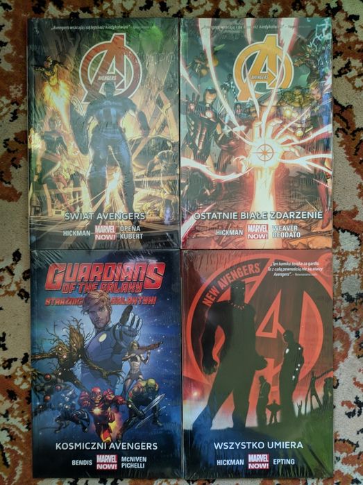 Avengers 4 nowe komiksy z serii Marvel Now! w foli 2016