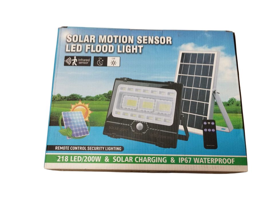 Lampa solarna na czujnik ruchu /Nowy Lombard/Bytom