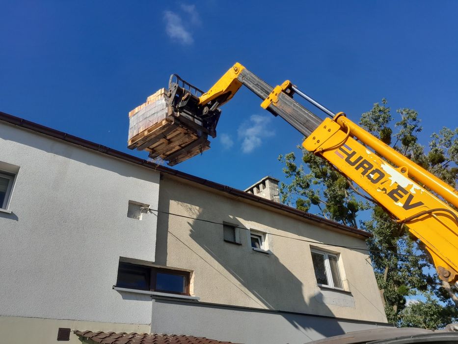 Usługi Ładowarka teleskopowa