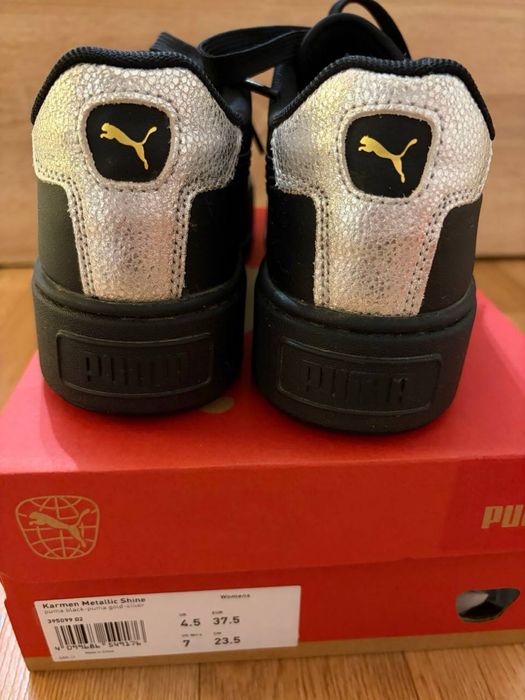 Оригінал Чорні жіночі кросівки Puma 37,5
