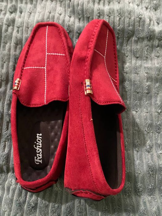 Мокасини замш чоловічі