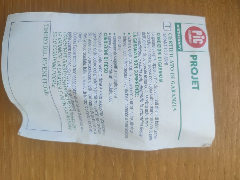 Nebulizador Terapia com aerossóis PIC New Projecto com acessórios