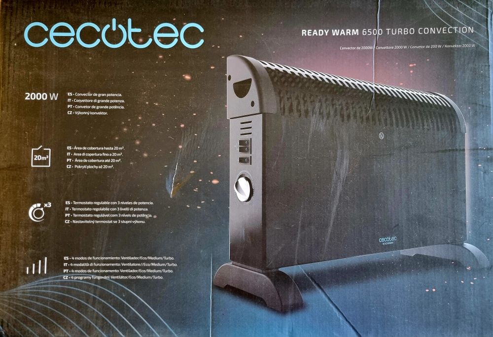 Aquecedor elétrico Cecotec Ready Warm 2000 watts