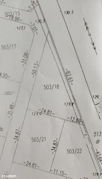Działka budowalna z pozwoleniem na budowę.