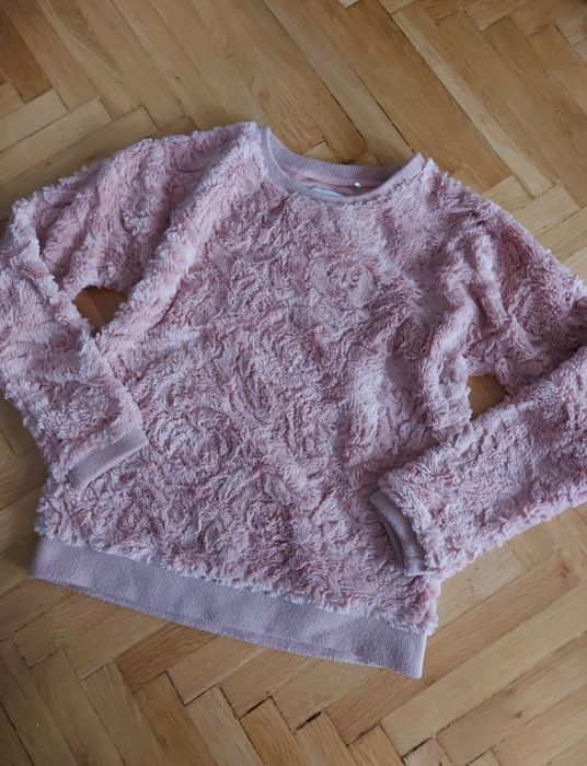 House bluza pluszowa futrzak r. S mis