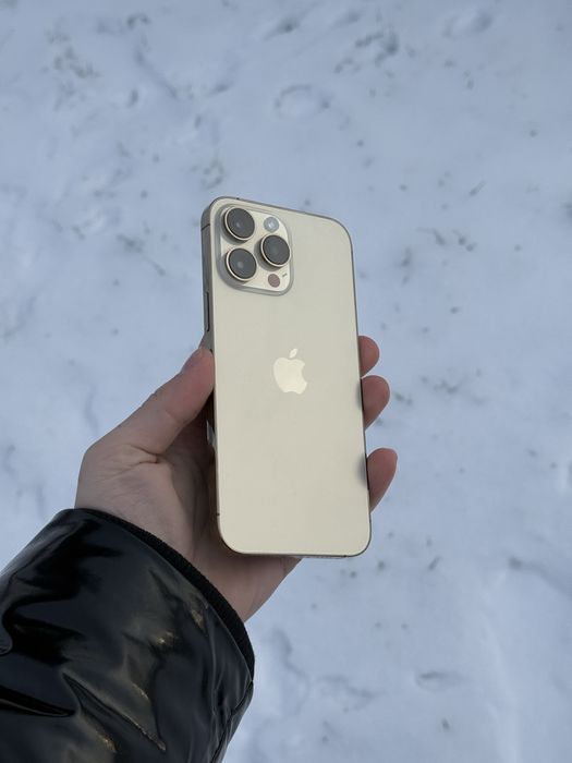 Telefon iPhone 14 PRO MAX  256GB 100% Bateria Apple Złoty