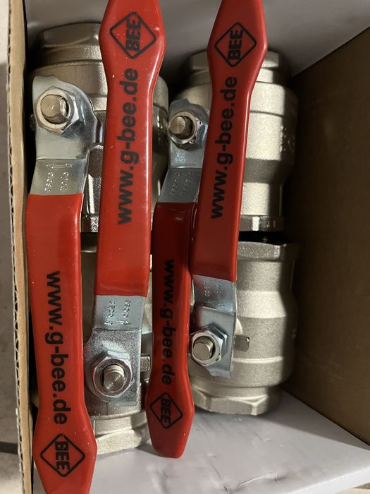 Zawory kulowe wodne DN50