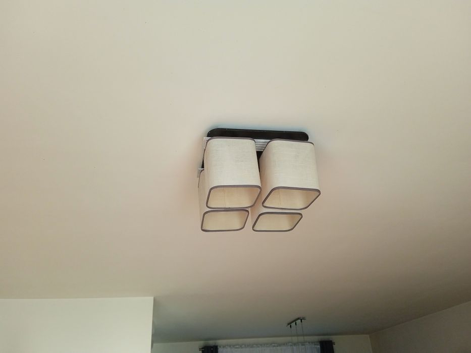 Lampa sufitowa, plafon 4 kolor beż