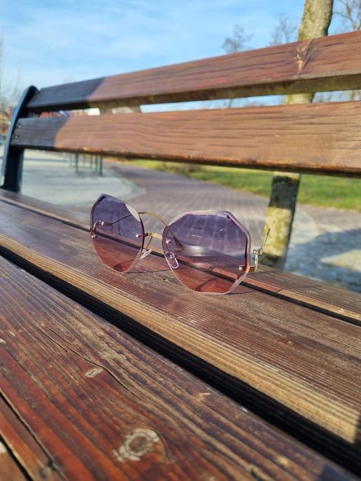 Okulary przeciwsłoneczne damskie 400uv Nowe