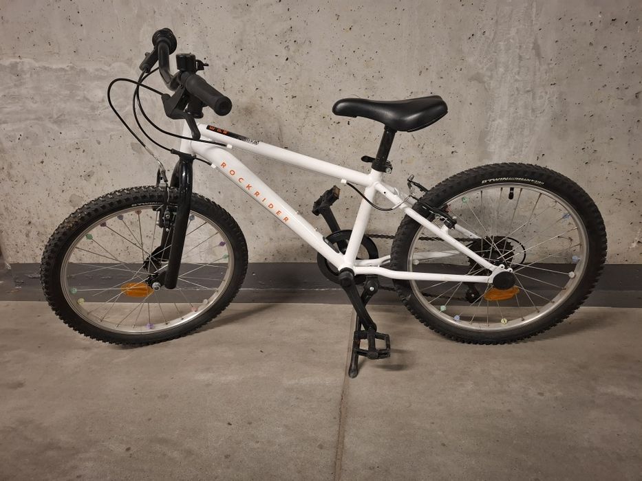 Rower dziecięcy  20" Rockrider decatlon.