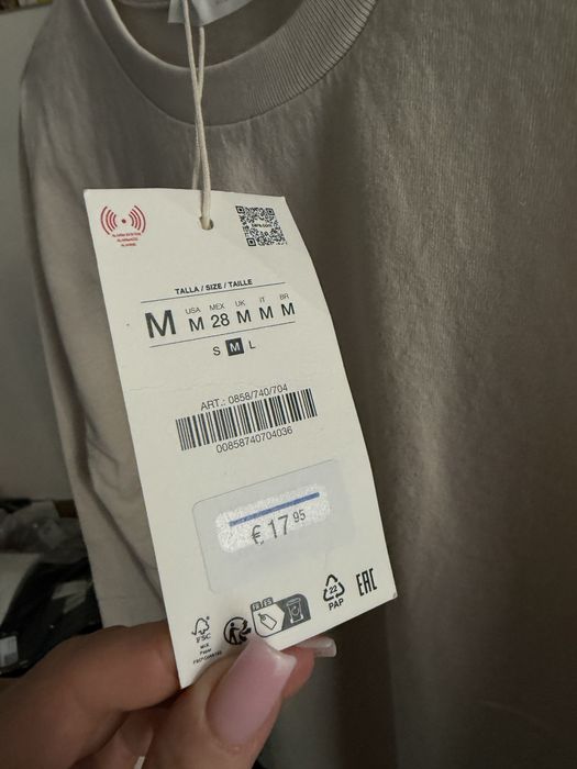Лонг ZARA розмір М вільного крою