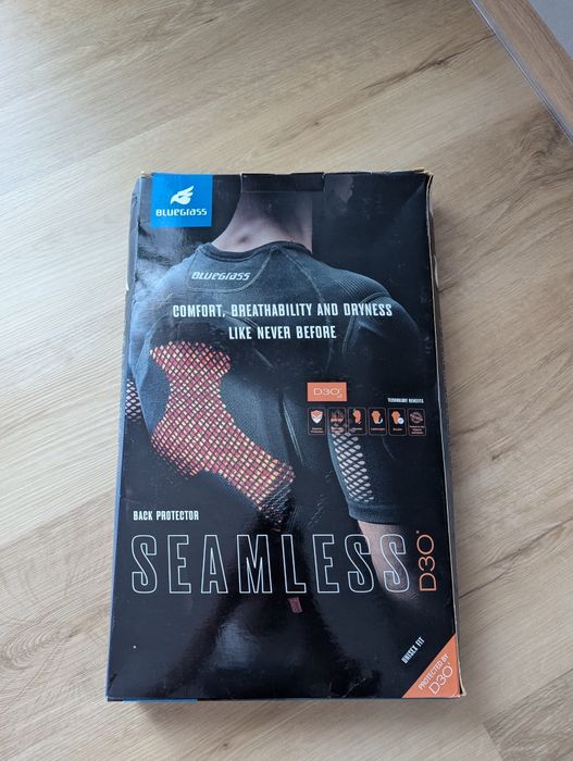 Bluegrass Seamless Lite D3O ochraniacz pleców buzer zbroja rowerowa