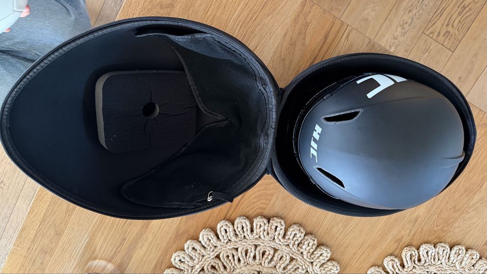 HJC Kask rowerowy triathlonowy ADWATT 1.5 czarny rozm M