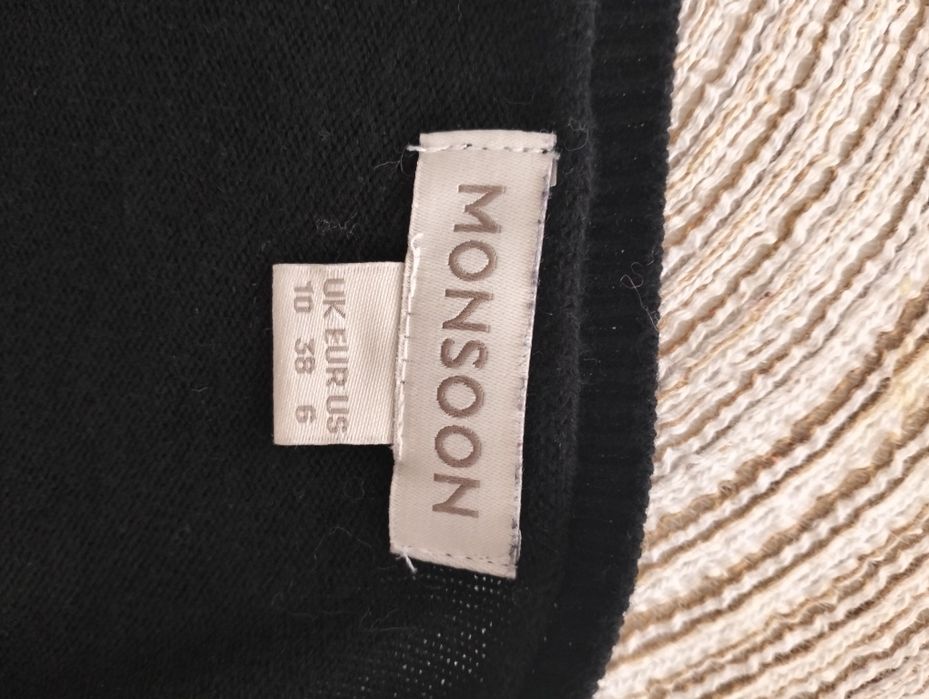 Dzianinowa sukienka bawełna wiskoza wełna