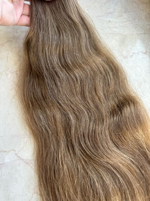 Włosy dziewicze polskie blond 70 cm 156 gram