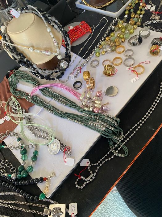 Lote de joias bijuterias