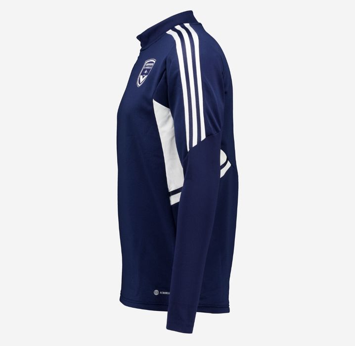 Adidas

Navy Bordeaux Football Zip Track Top
