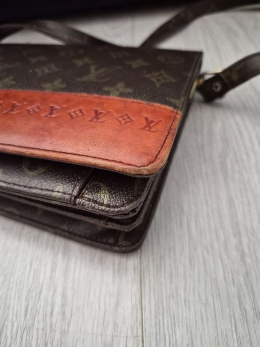 Louis Vuitton klasyczna logowana torebka portfel