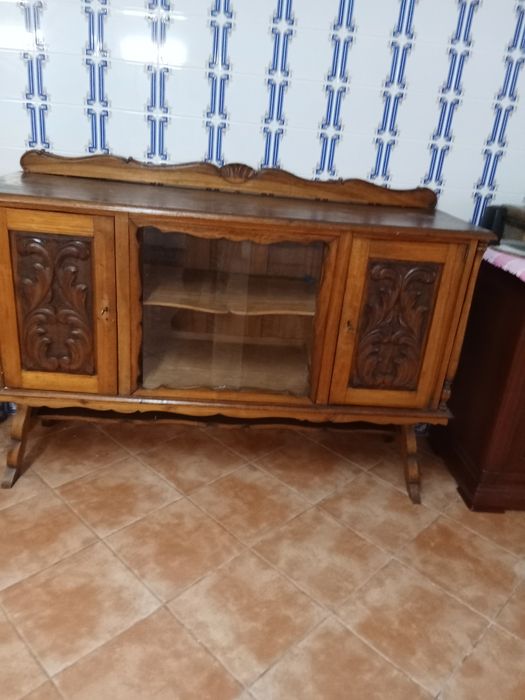 2 Moveis Vintage em muito bom estado para entrada/sala