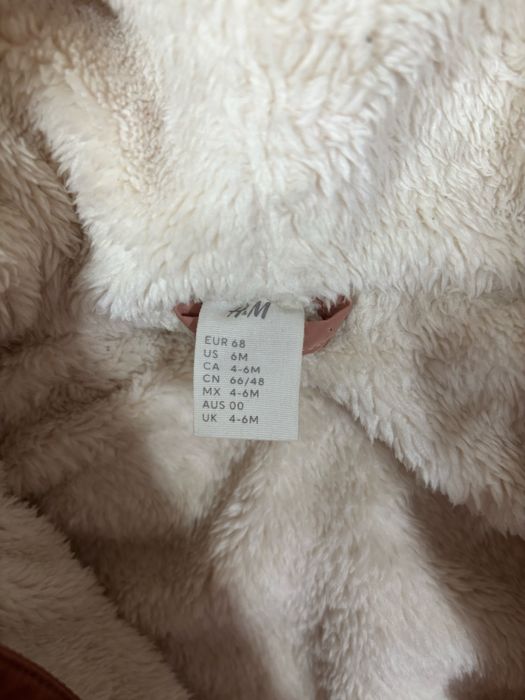 Зимовий комбінезон н&м 3-6 м, 68см