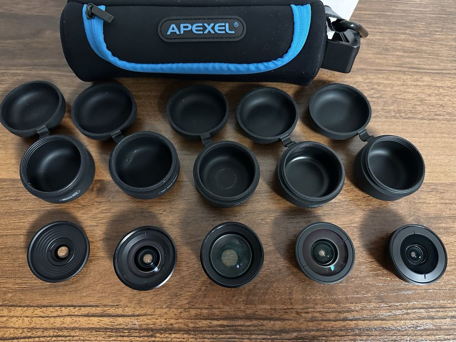 Обьективы Apexel HD5 для телефона