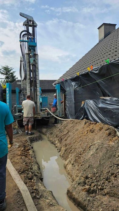 Studnie Głębinowe, Odwierty pod pompę ciepła