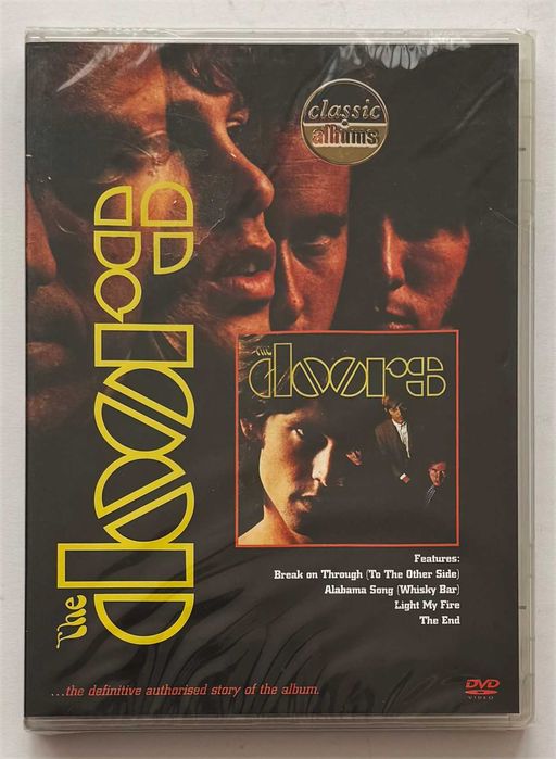 DVD_THE DOORS… The definitive authorized story of the album. Novo e selado.