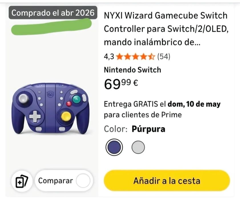 Joy con swich (comando)