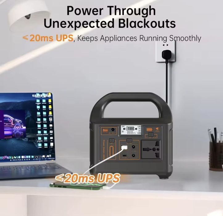 Зарядна станція 200 W, LiFePO4 .Великий Повербанк,UPS безперебійник.