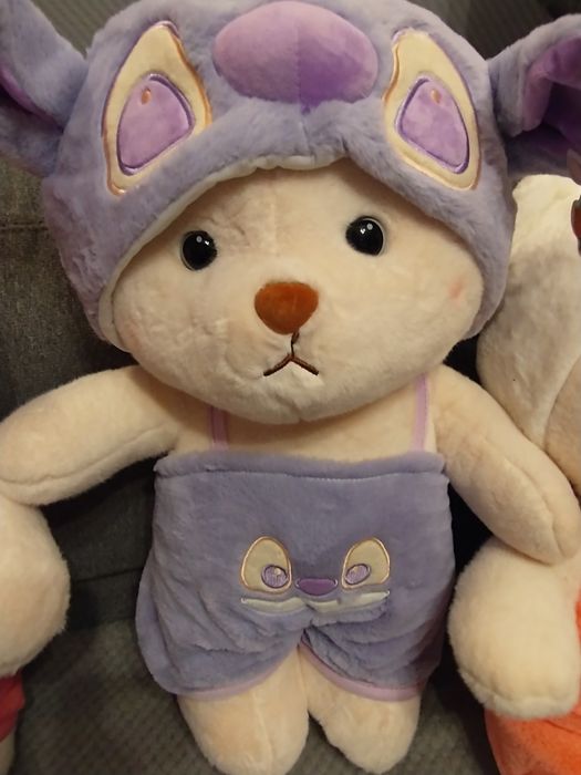 Duży miś 55 cm w stroju Andzi z Lilo i Stich nowa maskotka