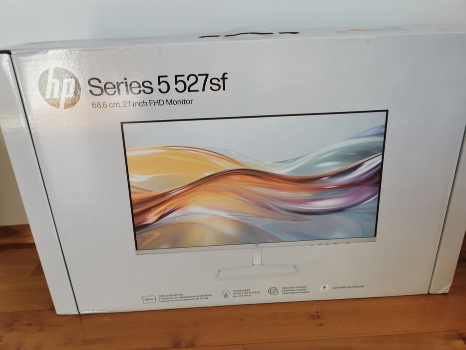 FABRYCZNIE NOWY monitor HP Seria 5 527SF Zestaw GWARANCJA 15.07.2027