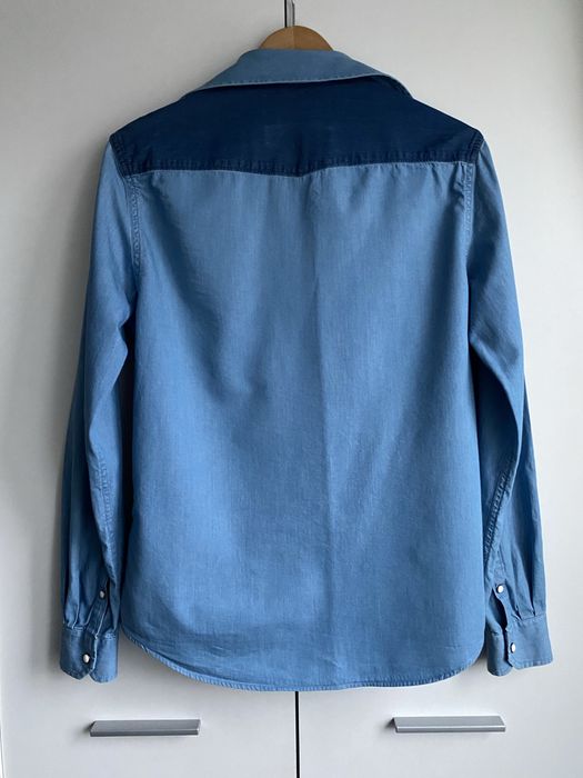 Niebieska elegancka koszula męska Calvin Klein CK