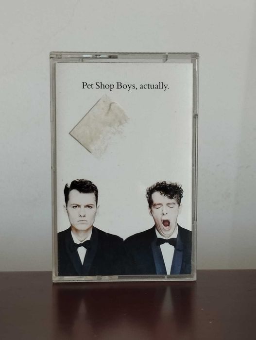 Pet Shop Boys "Actually" Cassete Audio