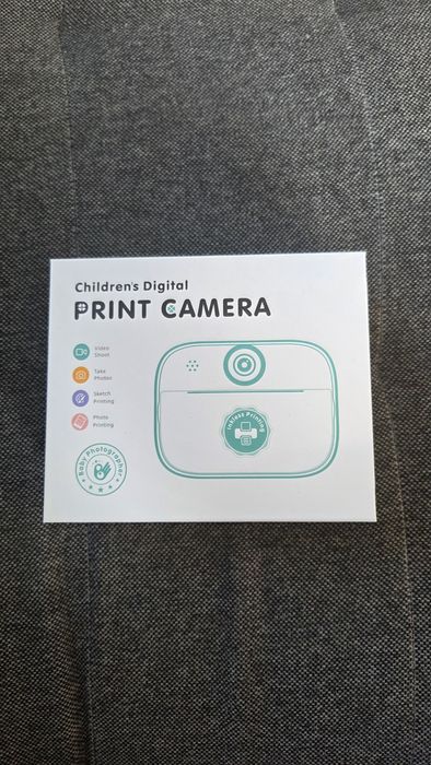 Aparat z drukarką termiczną dla dzieci a'la polaroid