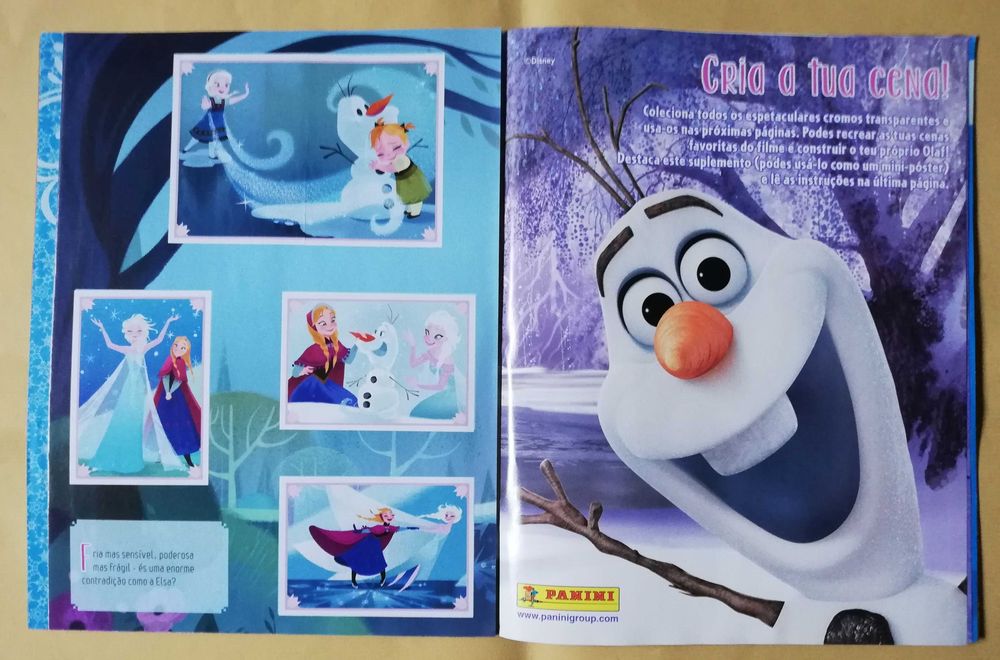Caderneta Frozen (Panini)