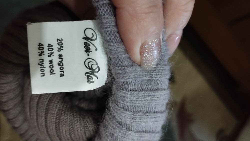 Зимова жіноча шапка ангорка без флісу.Жіноча шапка тепла.