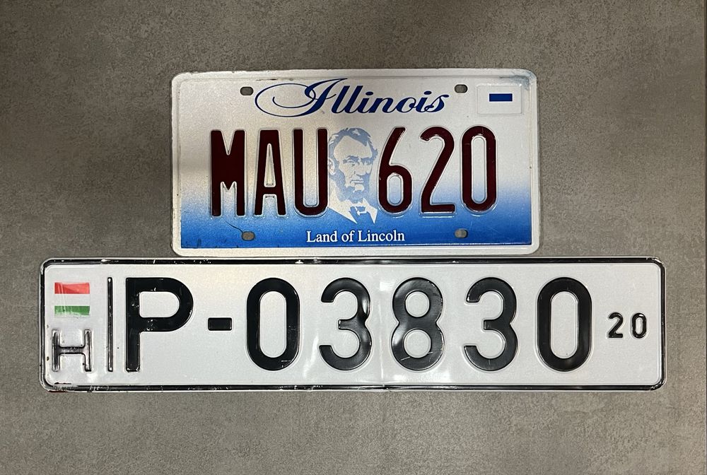 (REZERWACJA) tablice rejestracyjne