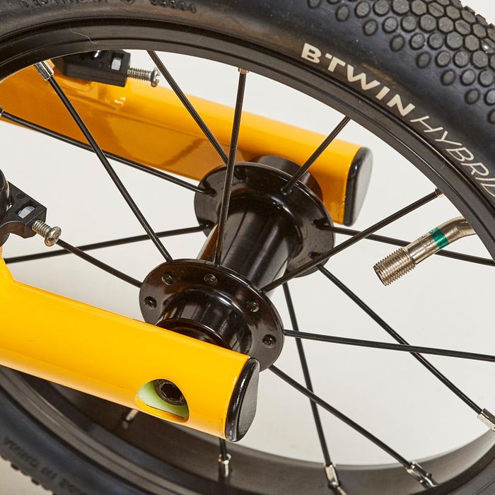 Runride 900 de APRENDIZAGEM de Bicicleta 10 POLEGADAS CRIANÇA AMARELO