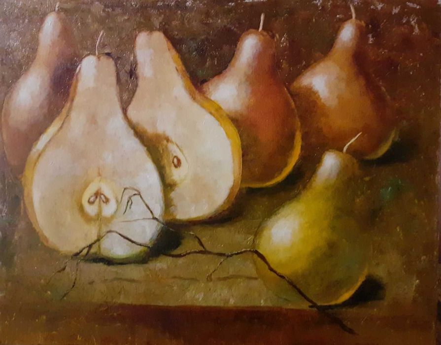 Картина фрукти, натюрморт 40х50 олія, на подарунок