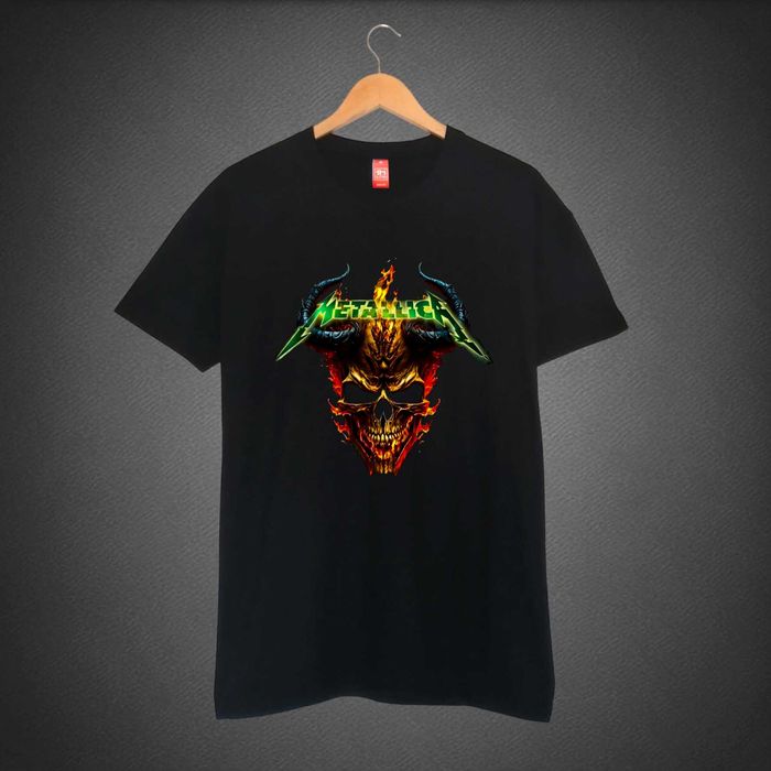 T-Shirt Iron Maiden / AC/DC / Metallica / Gojira / Guns and Roses