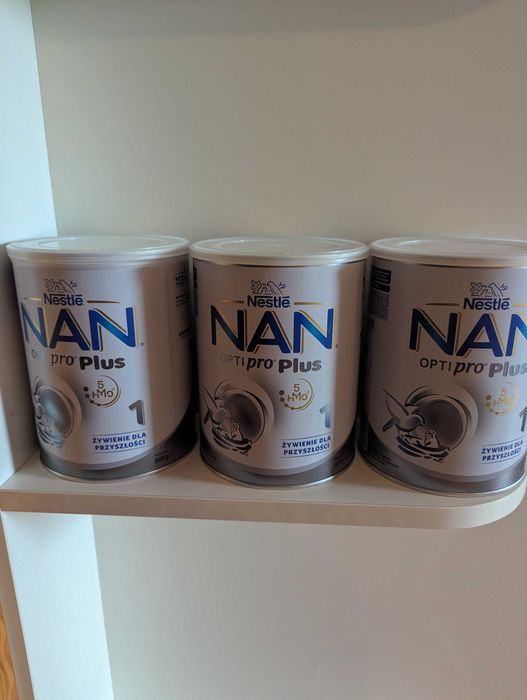 Nestlé Nan Opti pro Plus 1;  3 sztuki