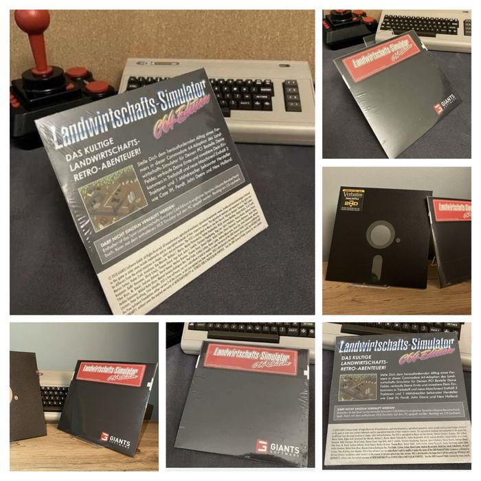 Farming Simulator C64 Ultimate Edition Commodore The C64 CD + dyskietka