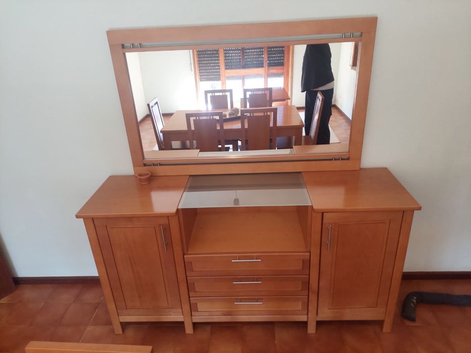 Mobilia Sala madeira maciça