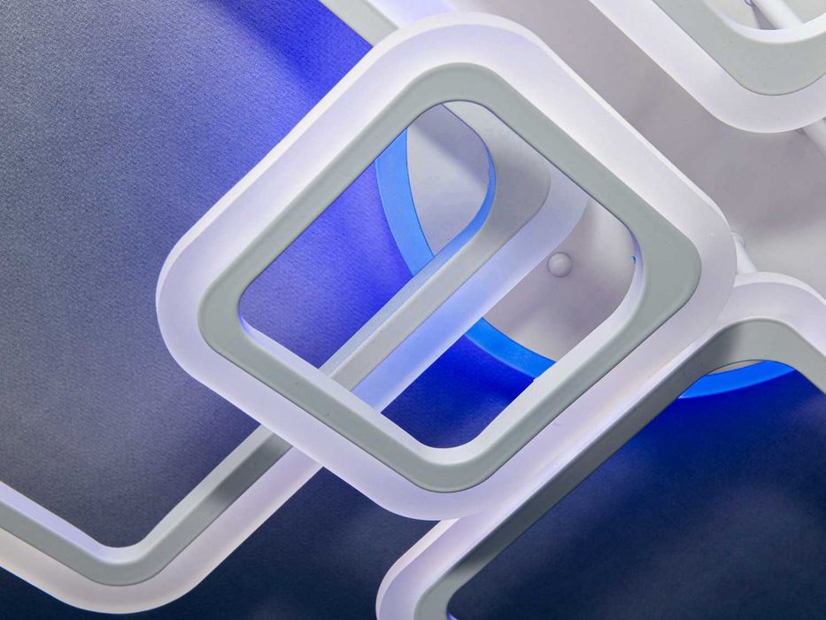 Led160/6 115Вт з підсвіткою люстра смарт лед світильник з пультом