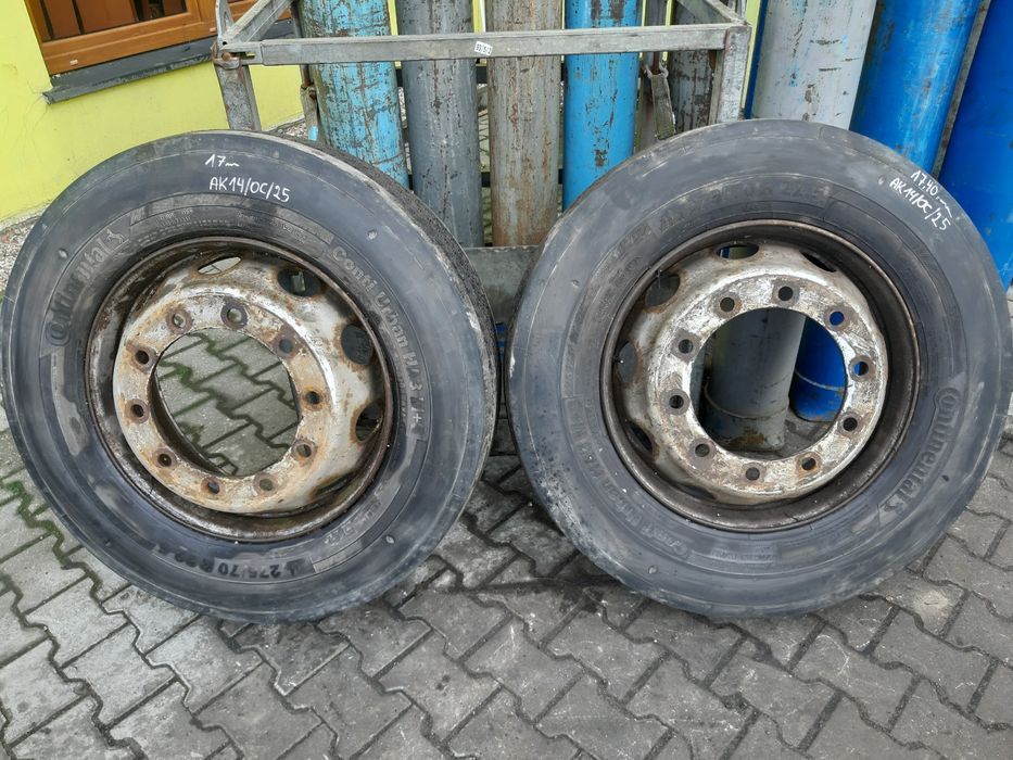 Opony Felgi Koła Ciężarowe 275/70 R22.5 152/148J Continental