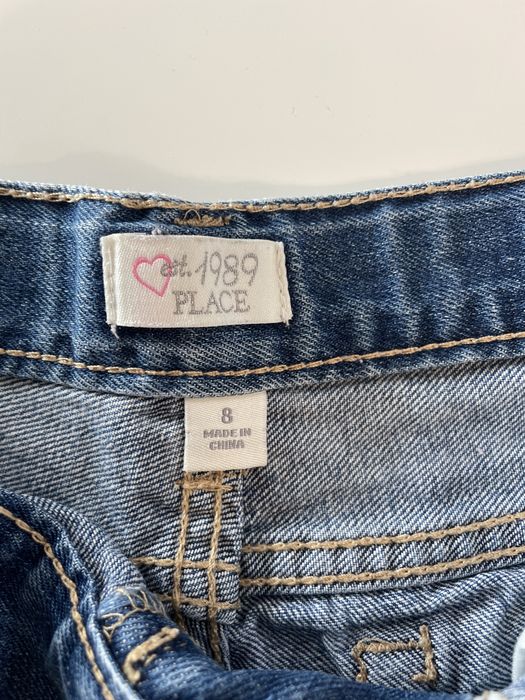 Calções de ganga menina 8 anos