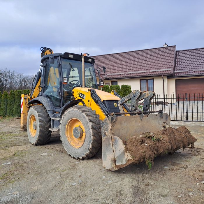 Usługi Koparko Ładowarką JCB 4cx