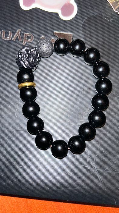 Conjunto Colar Longo de Cristais + Pulseira Unisex (Nova) - €24