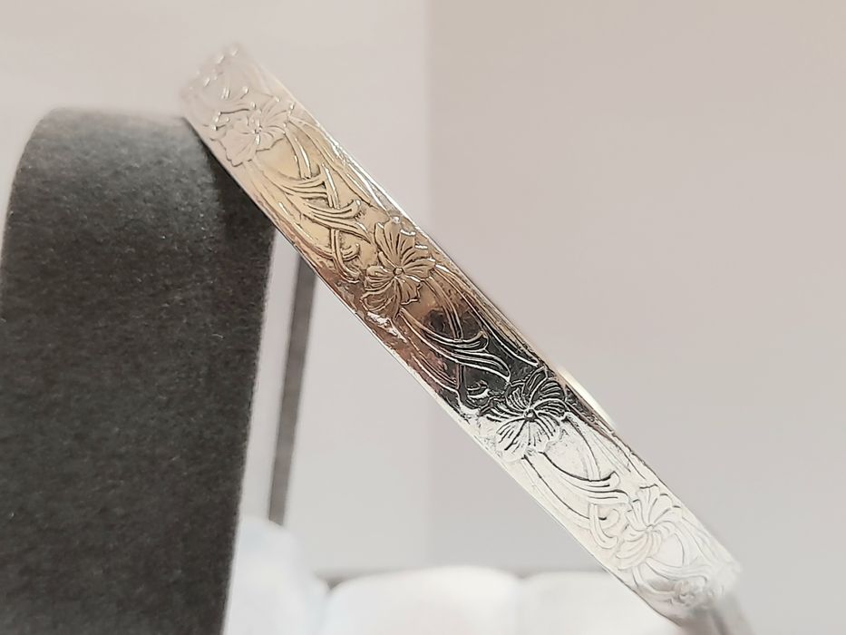 Srebrna Bransoletka Warmet Bangle