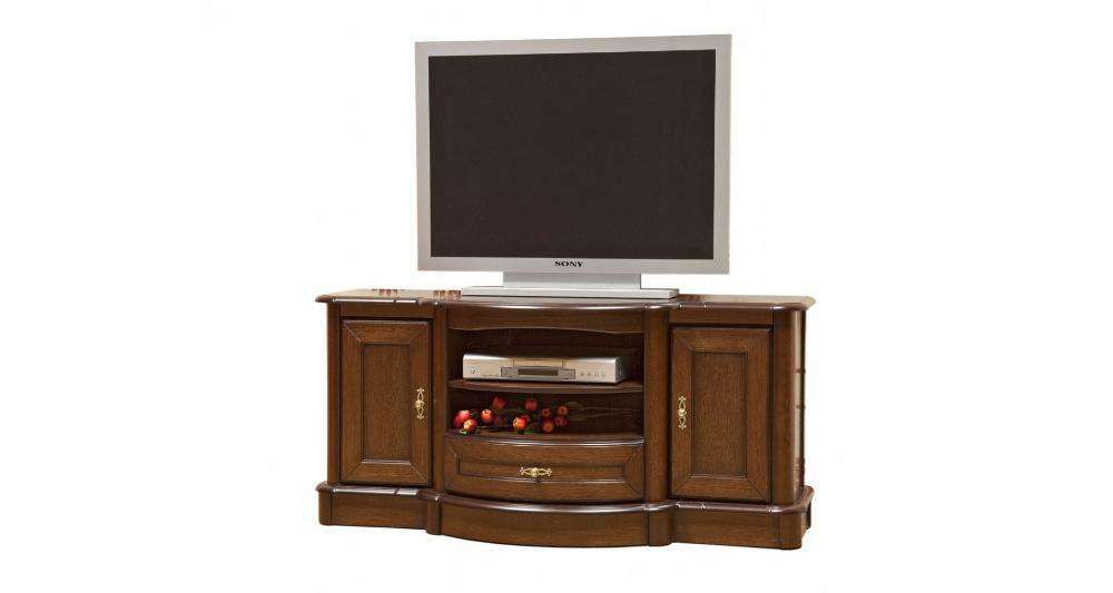 Stolik RTV z elementami litego drewna! Diana !